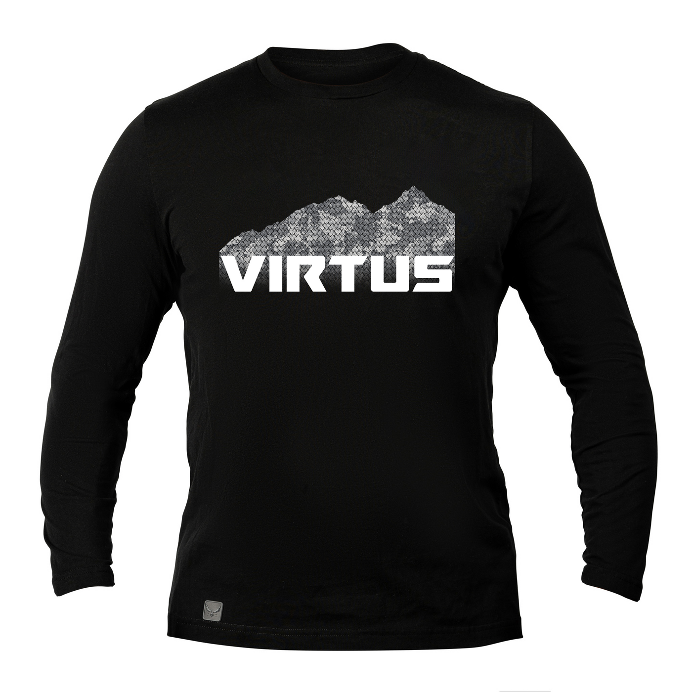 VIRTUS Long Sleeve Poly Cotton Unisex Shirt - Made in USA