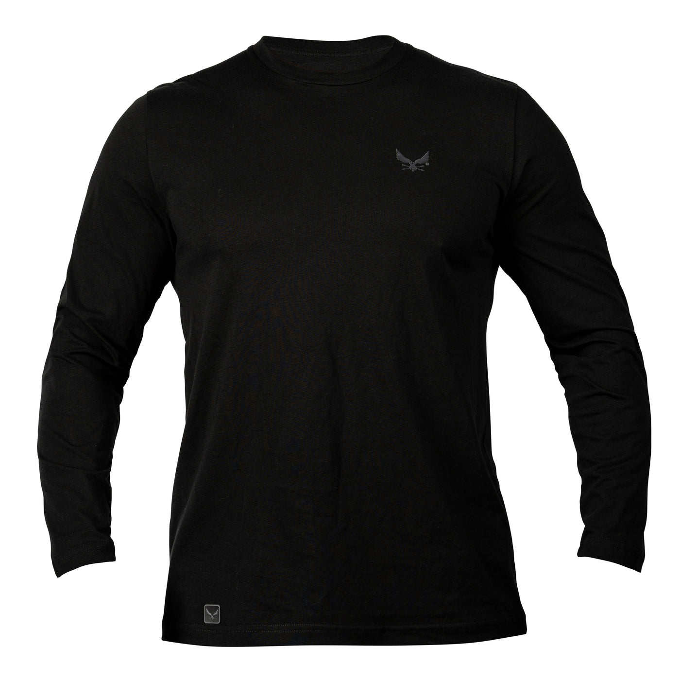 Alpha Tee Long Sleeve Poly Cotton Unisex Shirt - Made in USA